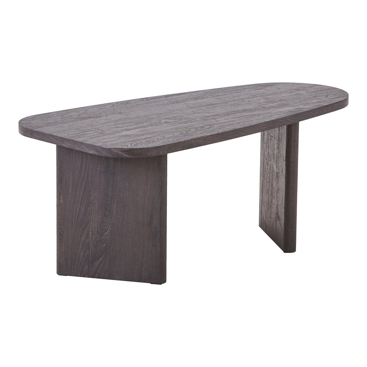 Table basse Melo en marron foncé avec finition moderne et élégante