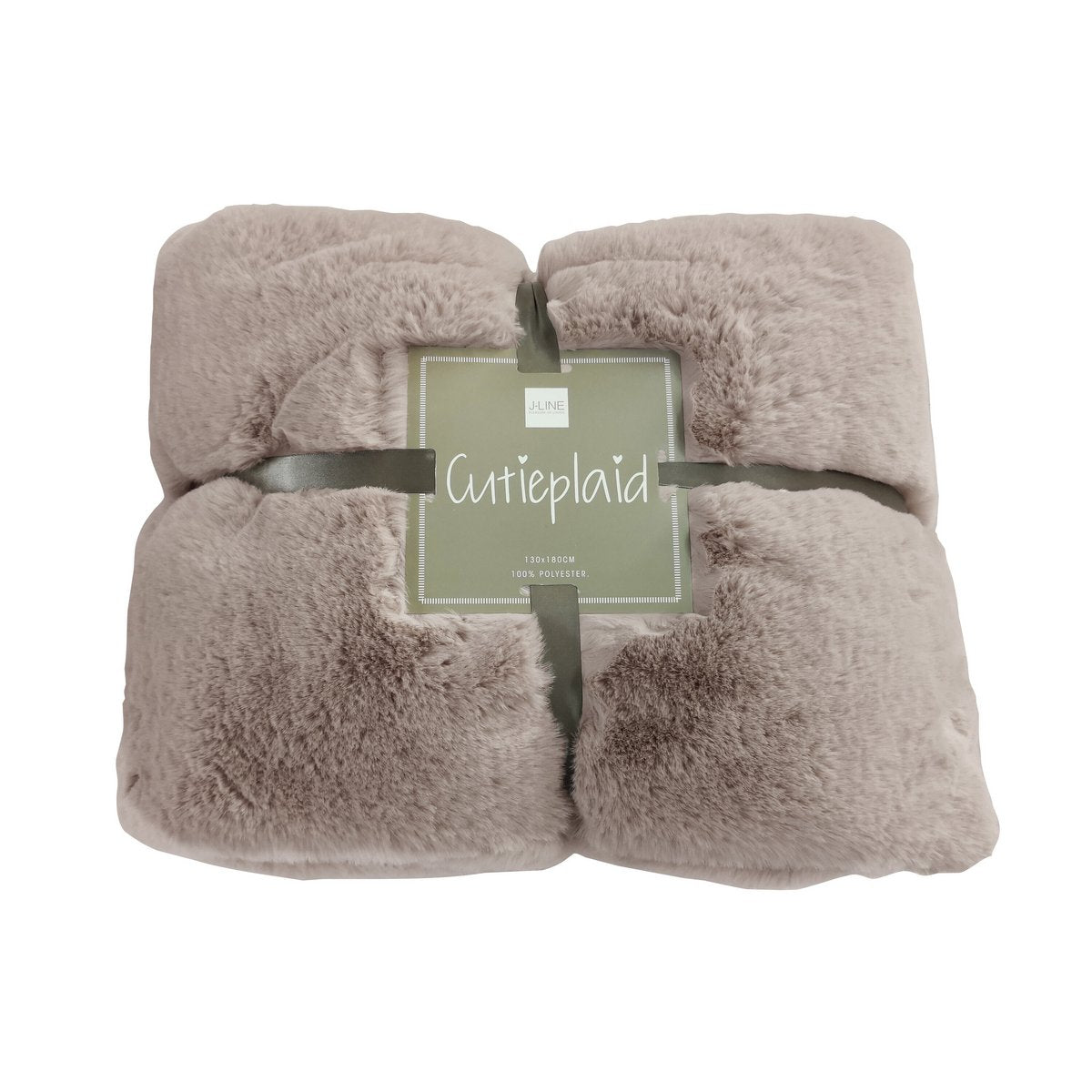 Plaid Cutie J-Line, ambiance cocooning dans un salon