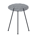 Table d'appoint Table décorative en métal Hilton Ø 35 x H 45 cm Aluminium rond avec structure en argent ou en or