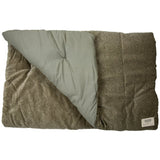 Coussin pour lit de repos en velours Delfina olive 190x90
