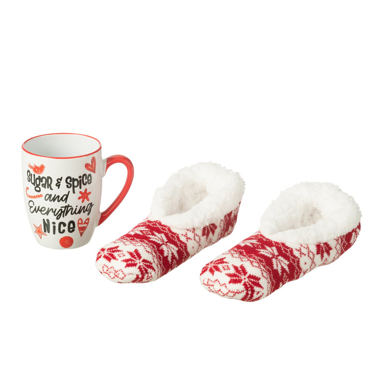 Coffret céramique rouge J-Line - vue latérale mettant en valeur la texture