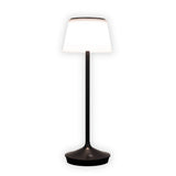 LED "Emmi" pour l'extérieur et à l'intérieur, lampe de table en métal et en plastique, avec des LED fermement construites, lampe à table à LED pour le balcon, la terrasse, le jardin, le salon, le jardin d'hiver, environ.