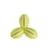 Détail de l'assiette J-Line Clover montrant la texture en céramique