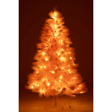 Détail des LED sur le sapin de Noël J-Line, illuminé.