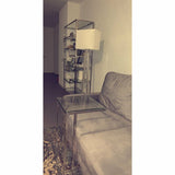 Table pour ordinateur portable Argent