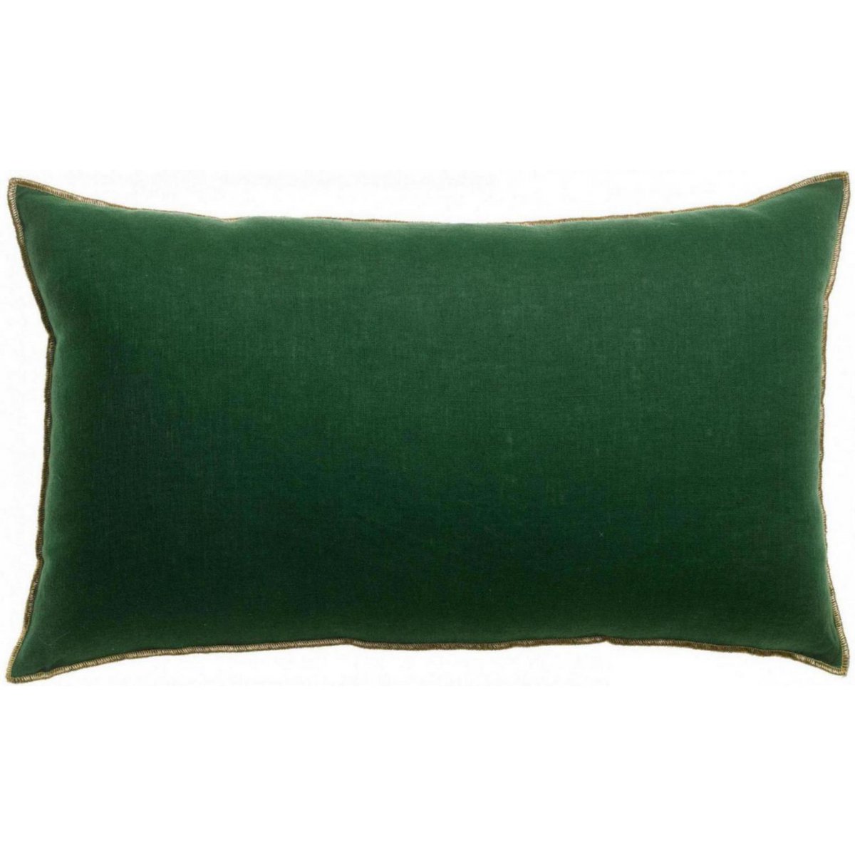 Coussin Zeff Céleste Epicea 30 x 50, couleur vert, élégant et confortable