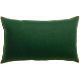 Coussin Zeff Céleste Epicea 30 x 50, couleur vert, élégant et confortable