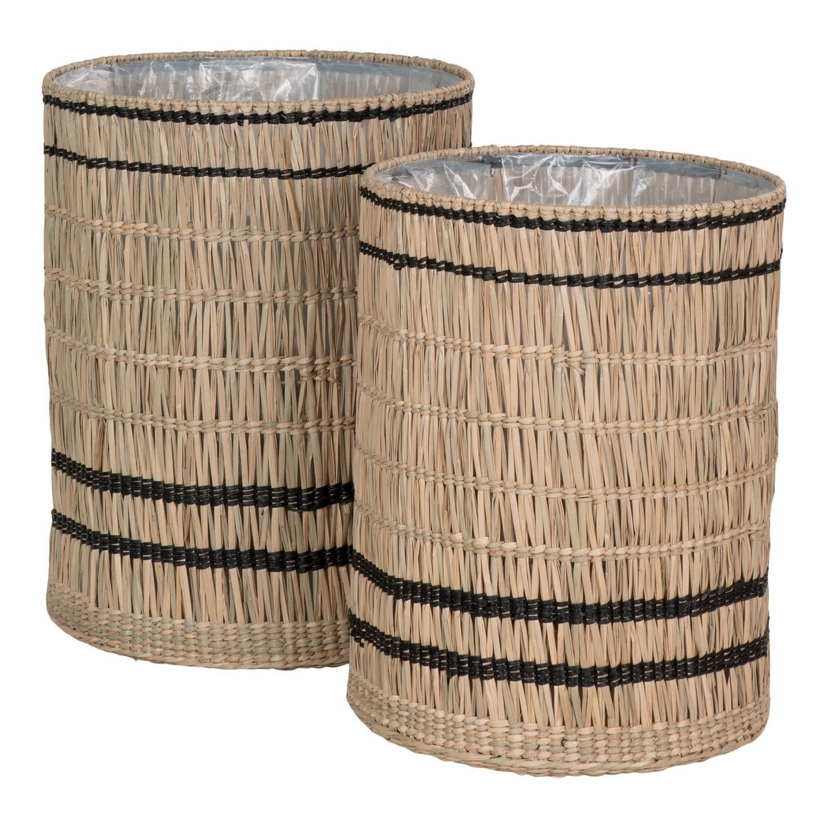 Vinh Planter - Jardinière en jonc de mer naturel, vue d'ensemble