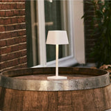 Lampe de table rechargeable blanche Ava