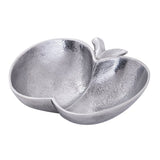 Coquille décorative de pomme en or pomme ou aluminium argenté