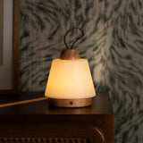 Lampe rechargeable Liv marron clair