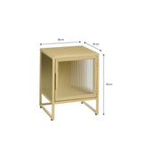 Meuble de rangement Clifton Beige - ambiance dans une chambre moderne