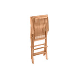 Fauteuils de jardin, lot de 2, teck