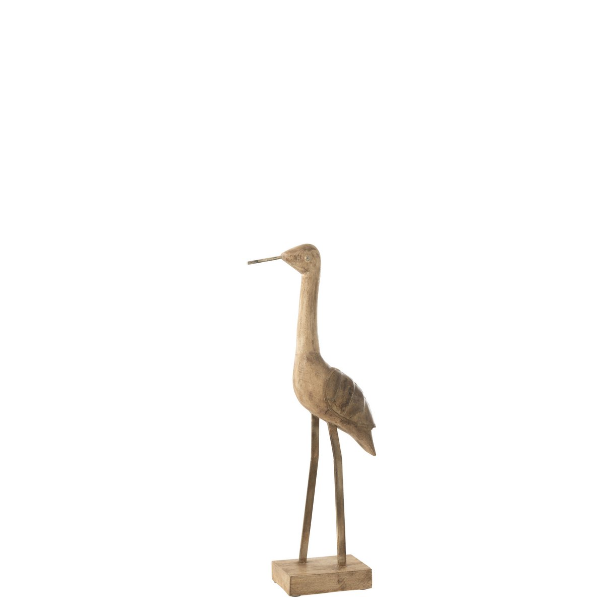 Oiseau décoratif J-Line placé dans un intérieur élégant, ajoutant une touche bohème.