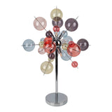 Lampe de table "Explosion" Couleurs pastel H: 73 cm