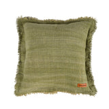 Housse de Coussin à Franges de la Jungle - Vert