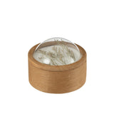 Boîte de rangement Grain Wood Mix J-Line dans un intérieur élégant, ajout décoratif.