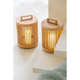 Lampe Cylindre Sparhout dans un salon scandinave, ambiance chaleureuse