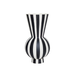 Vase Toppu rond en céramique, élégant et artisanal