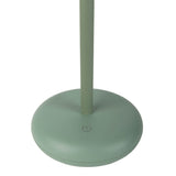 «Pasi» de tablette sans fil pour l'extérieur et à l'intérieur, en métal et en plastique dans la menthe, dimmable, avec une fonction tactile et mémoire, environ. 26 cm de haut