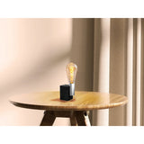 Lampe LED "Dilly" Version E27 3 set, 4 watts, Ø 6,4 cm, en métal et en verre, ambre