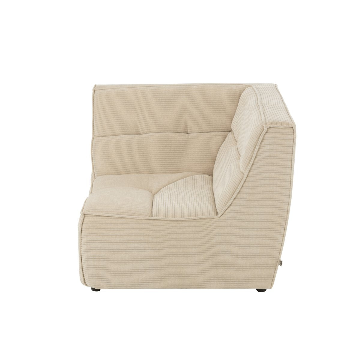 Chaise d'angle Grid J-Line dans un salon moderne, mise en scène