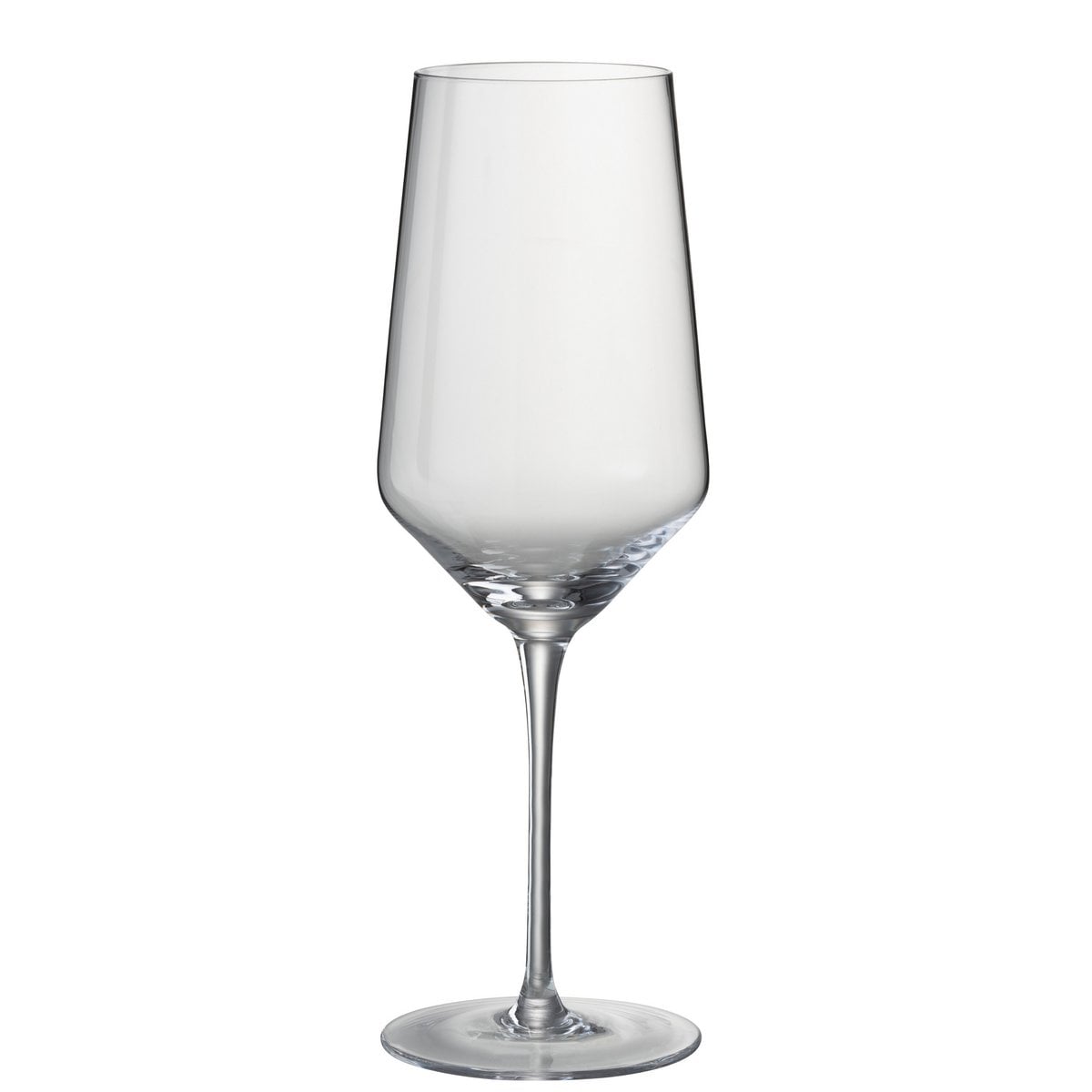 Verre à vin rouge J-Line Leo, ambiance de table avec lumière naturelle