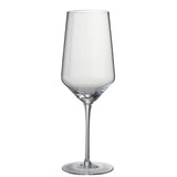 Verre à vin rouge J-Line Leo, ambiance de table avec lumière naturelle