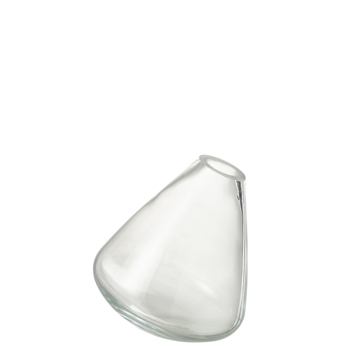Vase Topaz J-Line avec bouquet de fleurs, décoration intérieure raffinée