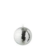 J-Line décoration Miroir boule disco - plastique - argent - S