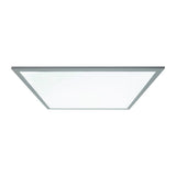Panneau LED Light "Nico", lampe à plafond métallique fonctionnelle et le plastique en blanc, avec des LED fixes et de nombreuses fonctions, idéales pour le bureau, la pratique ou l'atelier, env. 45 x 45 cm