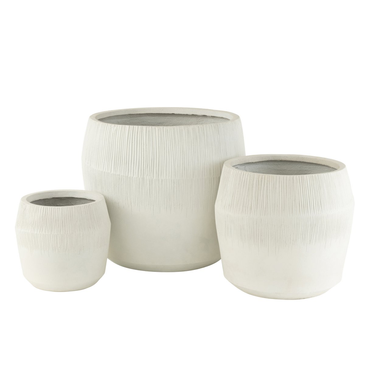 Pot de fleurs Liline J-Line en extérieur - style contemporain