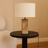 Lampe en travertin Rosie