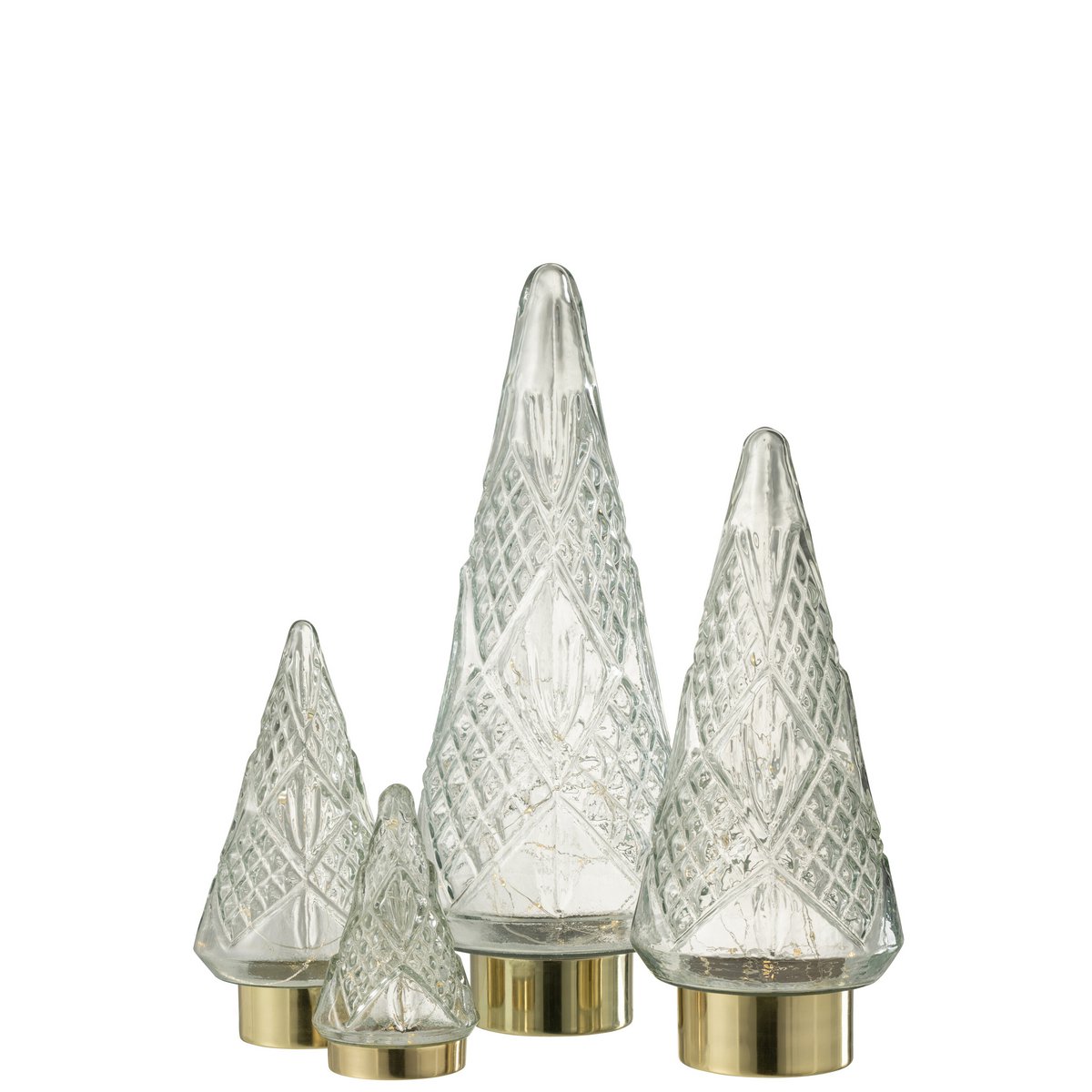 Détails des lumières LED du sapin de Noël J-Line