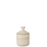 Marmite J-Line Décorative Olina en ciment beige, vue de face