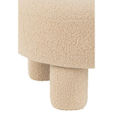 Profil du tabouret J-Line beige avec dossier
