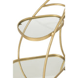 Détail du miroir sur le chariot J-Line, reflet stylé