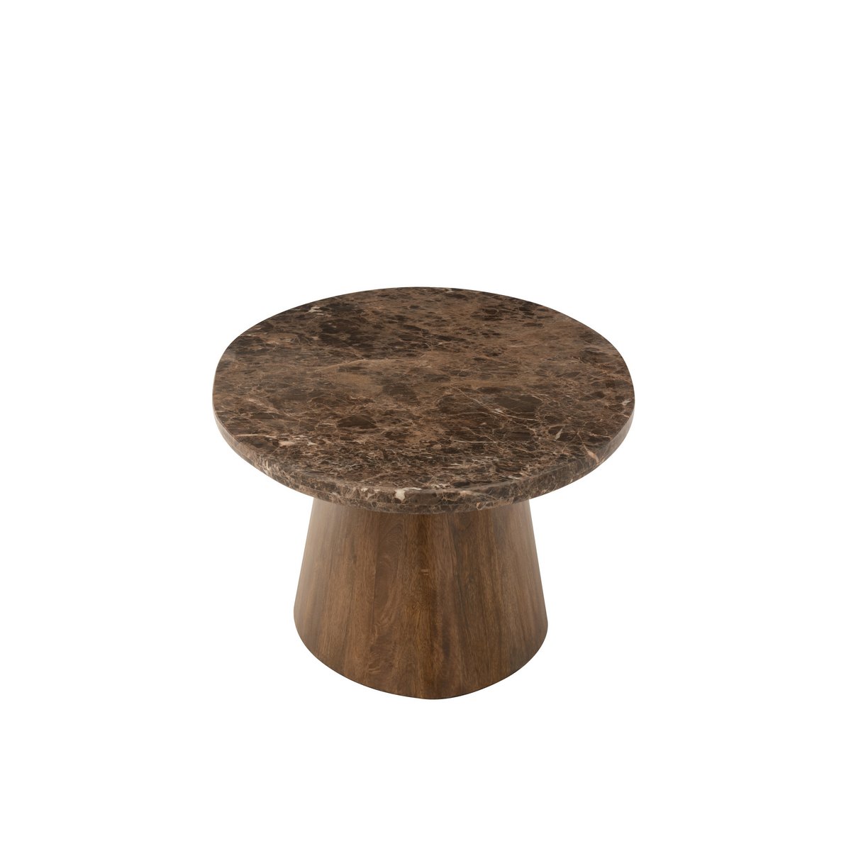 Table basse J-Line dans un salon moderne, ambiance chaleureuse