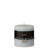 Bougie cylindrique J-Line bleu clair, design épuré et élégant
