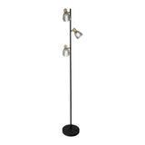 3 lampe à coller Spot "Lindita" H: 150 cm Excl. Lumineux