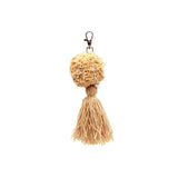 Le Porte-clés Pompon - Mocca