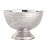 Bouteille refroidisseur à vin refroidisseur à 4 parties Métal Ø 29 cm Champagne refroidisseur Round Silver Gol Ice Skyhears Champagne