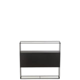Rack Vu J-Line noir, angle de vue latéral