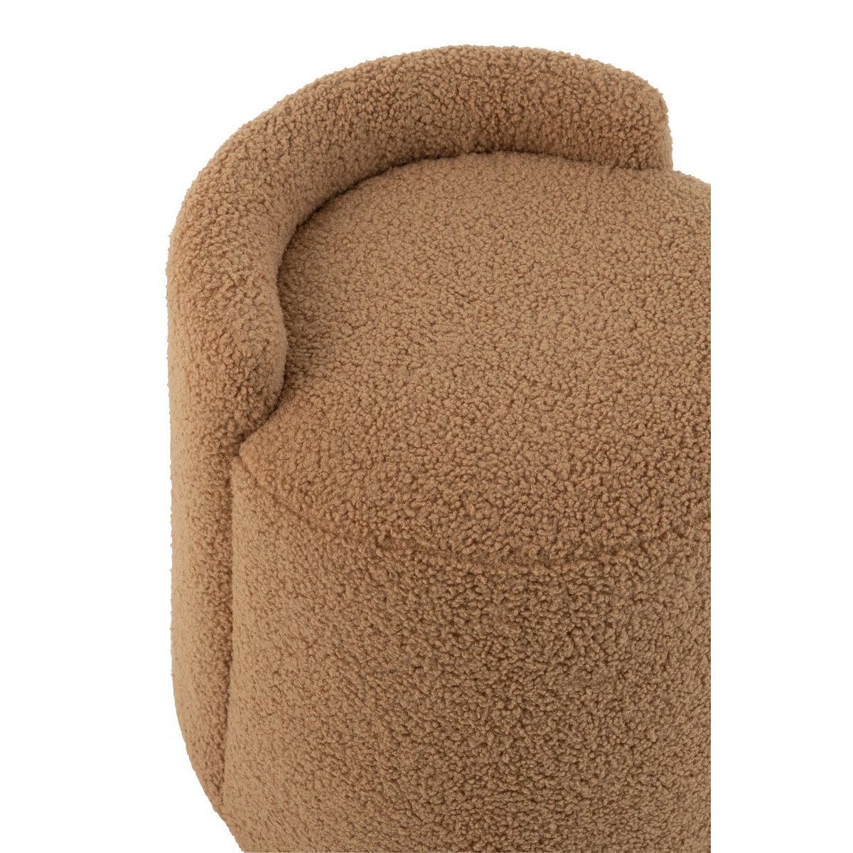 Pouf Teddy Camel avec accessoires de décoration