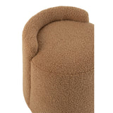 Pouf Teddy Camel avec accessoires de décoration