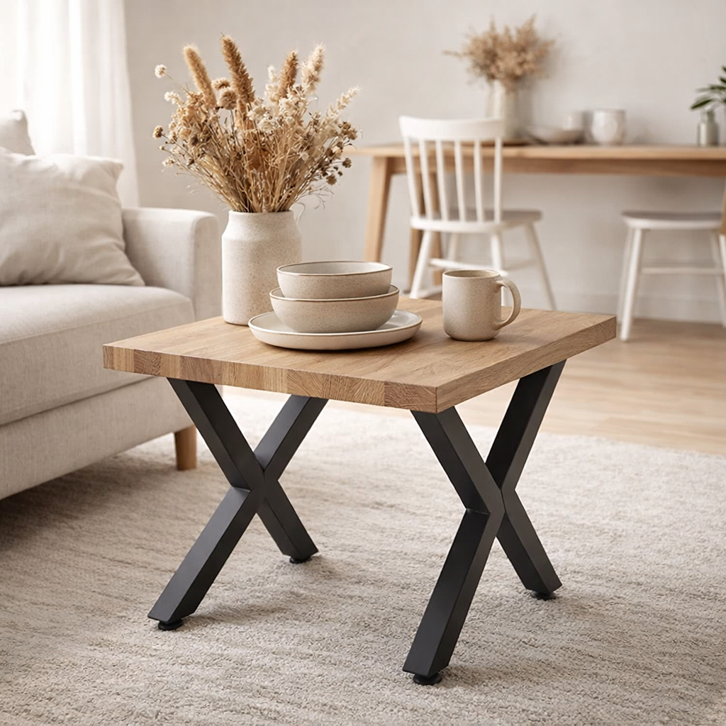 Table basse 60x60x40cm en situation