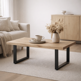 Table basse 120x60x40cm en situation