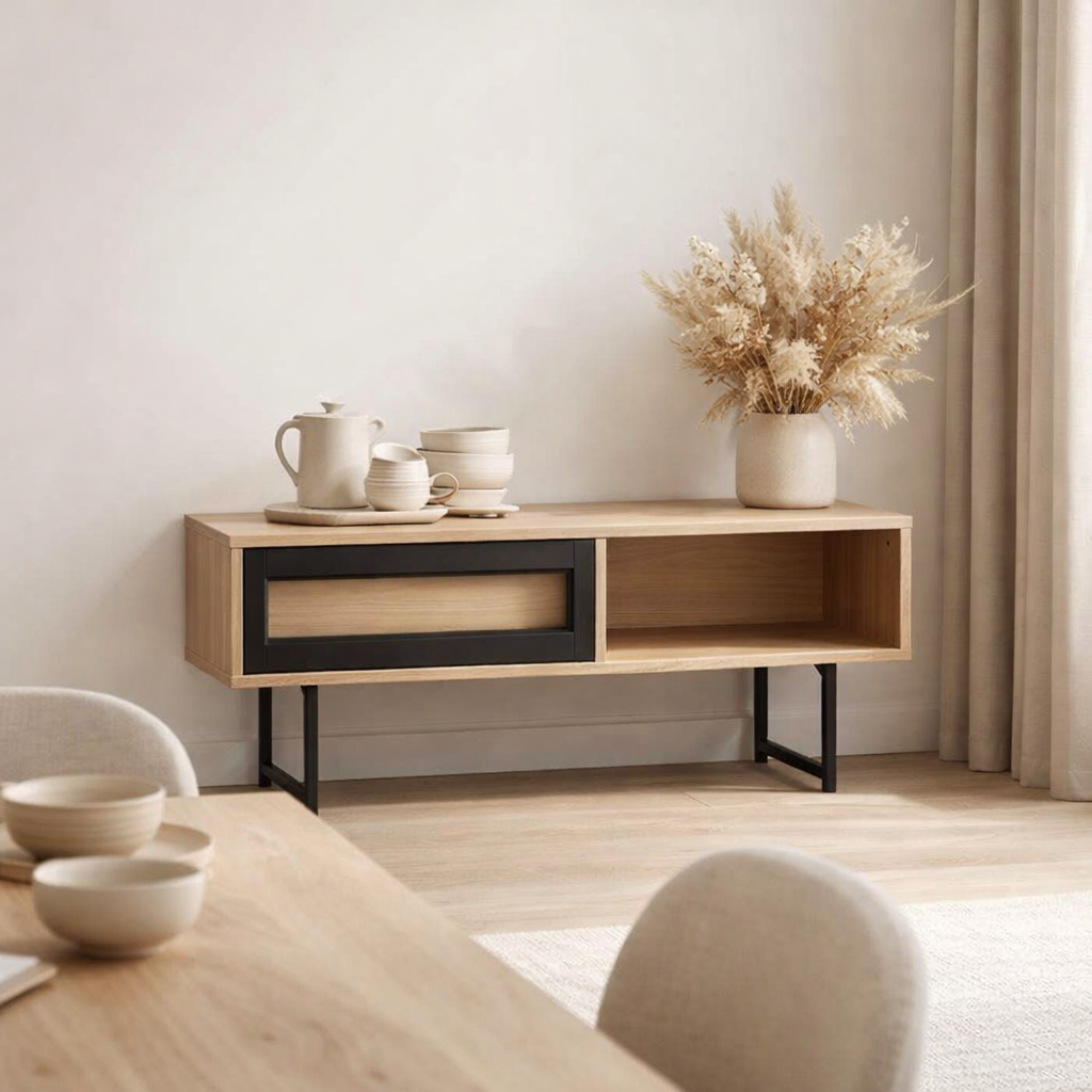 Buffet / table basse en situation