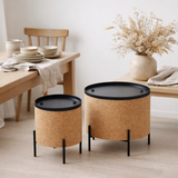 Tables basses, lot de 2 en situation