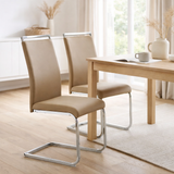 Chaise cantilever, lot de 2 en situation